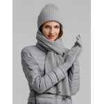 Перчатки BERNARD, светло-серые, размер S/M