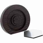 Стела CONSTANTA DARK, с серебристым шестигранником