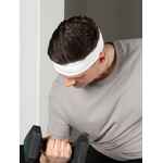 Охлаждающая повязка на голову COOL HEAD, белая