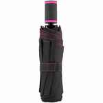 Зонт складной AOC MINI с цветными спицами, розовый