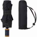 Зонт складной AOC MINI с цветными спицами, оранжевый