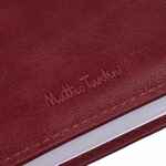 Ежедневник TERMINI, недатированный, темно-красный