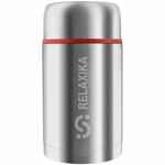 Термос для еды RELAXIKA 1000, в чехле, стальной
