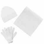 Перчатки REAL TALK, белые, размер L/XL