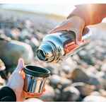 Термос FLASK 1000, вакуумный, стальной зеркальный