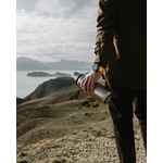 Термос FLASK 1000, вакуумный, стальной матовый