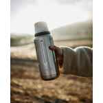 Термос FLASK 1000, вакуумный, стальной матовый