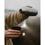 Термос FLASK 1000, вакуумный, стальной матовый