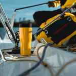 Термостакан TUMBLER 470, вакуумный, оранжевый