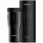 Термостакан TUMBLER 470, вакуумный, черный