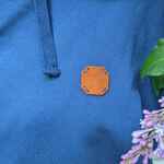 Лейбл кожаный BETA KIKAR, M, горчичный