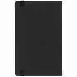 Блокнот SHALL, в линейку, черный