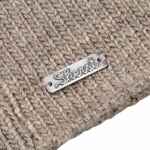 Шапка DALIA, светло-коричневая