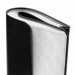 Ежедневник NEBRASKA FLEX, недатированный, черный с серебристым