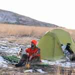 Надувной коврик STATIC V RECON, зеленый