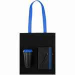 Набор VELOURS BAG, черный с синим