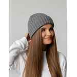 Шапка UNI, серый меланж