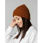 Шапка UNI, коричневая (терракота)