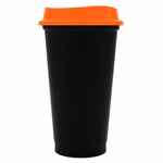 Набор VELOURS BAG, черный с оранжевым