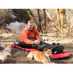 Надувной коврик INSULATED STATIC V LUXE, красный