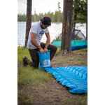 Надувной коврик STATIC V DOUBLE, синий