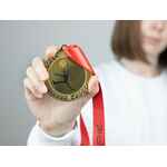 Медаль REGALIA, большая, золотистая