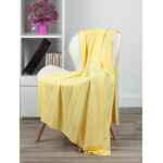 Плед PAIL TINT, светло-желтый