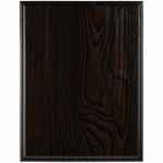 Плакетка PLAQUE, большая, венге с серебристой пластиной