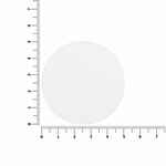 Наклейка тканевая LUNGA ROUND, M, белая