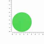 Наклейка тканевая LUNGA ROUND, M, зеленый неон