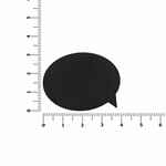 Наклейка тканевая LUNGA BUBBLE, M, черная