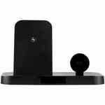 Зарядная станция с часами CLOCK NEST, черная