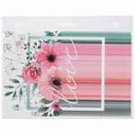 Карман для бейджа LUCID, горизонтальный, из фактурного ПВХ