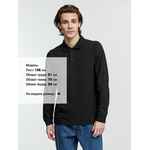 Рубашка поло с длинным рукавом PRIME LSL, черная, размер S