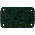 Лейбл кожаный BETA, S, зеленый