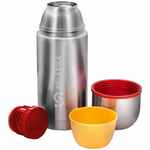 Термос RELAXIKA DUO 750 в чехле, стальной