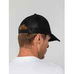 Бейсболка SUNBREAKER, черная с белым