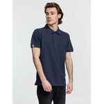 Рубашка поло мужская VIRMA PREMIUM, темно-синяя, размер S