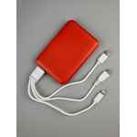 Внешний аккумулятор UNISCEND FULL FEEL TYPE-C 5000 мАч, красный