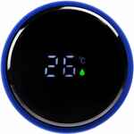 Смарт-бутылка с заменяемой батарейкой LONG THERM SOFT TOUCH, синяя