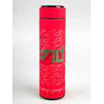 Смарт-бутылка с заменяемой батарейкой LONG THERM SOFT TOUCH, красная