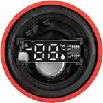 Смарт-бутылка с заменяемой батарейкой LONG THERM SOFT TOUCH, красная