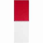 Блокнот DALI в клетку, красный