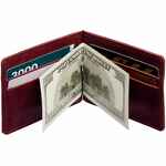 Зажим для купюр APACHE, темно-красный