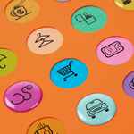 Ежедневник «История изобретений», недатированный, оранжевый