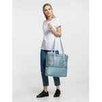 Шопер с термоотделением VERKKO, серо-голубой