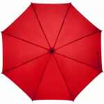 Зонт-трость UNDERCOLOR с цветными спицами, красный