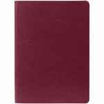 Ежедневник NEBRASKA FLEX, недатированный, бордовый с серебристым