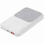 Магнитный беспроводной аккумулятор TOP FORCE, 10 000 мАч, белый
