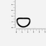 Полукольцо SEMIRING, М, черное